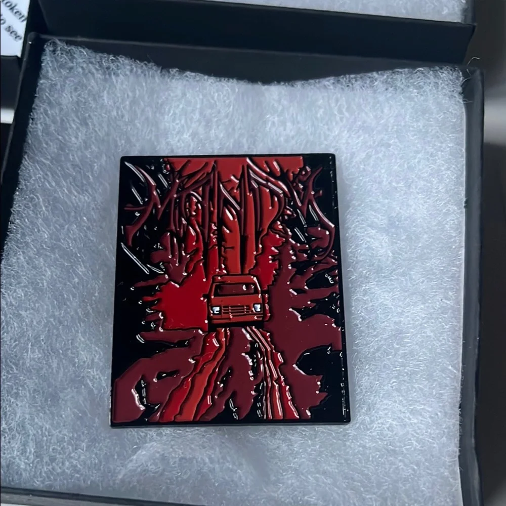Legion M.  Mandy movie collector pins.